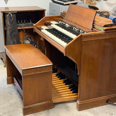 Hammond CV Organ 1945 - 1949 - Natural with ER20 Tone cabinet image 5