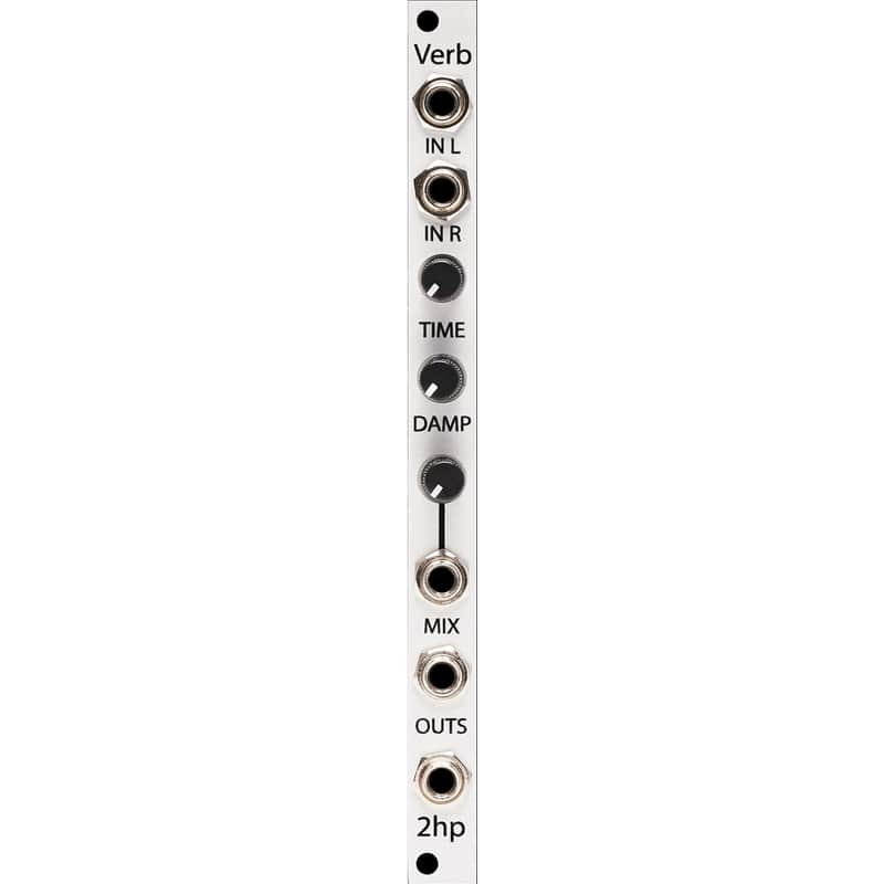 2hp Verb Eurorack Reverb Module (Silver) image 1