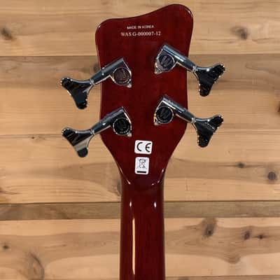 Warwick 2012 Jack Bruce Artist Series 4-String Electric Bass USED - Burgundy Red Stain image 6