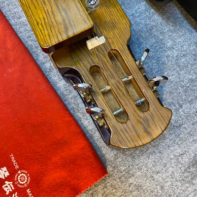 Taisho Goto - Nagoya harp.  Keyed lap steel like Japanese instrument with soft image 16
