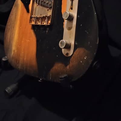 SOLD!!! Relic Telecaster Black Burst Tele image 2