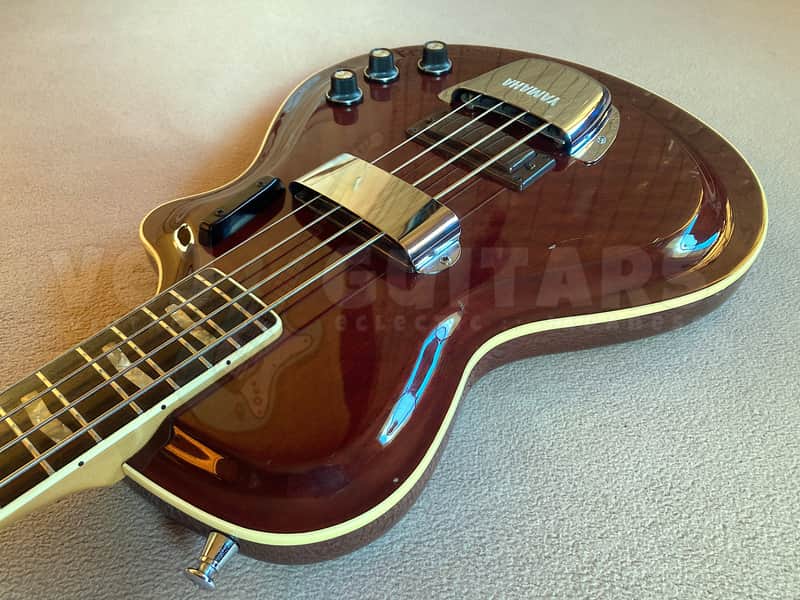 YAMAHA SB-70 w/OHSC "DHARMA" BASS MAHOGANY *SUPER RARE* VINTAGE 70s image 1