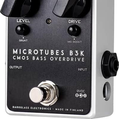 Darkglass Microtubes B3K 2.0 Bass Distortion Pedal w/ 4 Cables! image 4