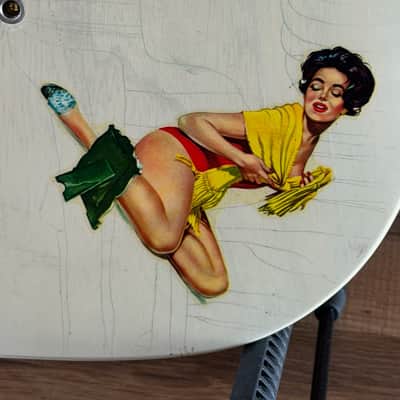 Pin-Up Custom Guitars Kendall "T" Style Custom Electric Guitar - Blonde image 15