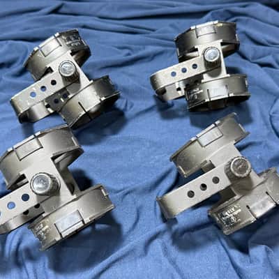Lot of 4 x Audio-Technica AT8415 Universal Microphone Shock Mounts 2010s - Black image 5