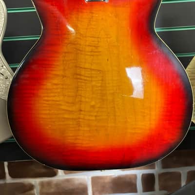 Fender Coronado I Sunburst 1966 Hollow Electric Guitar image 13