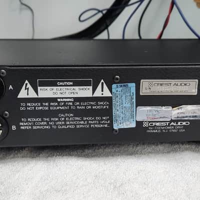 Crest Audio FA-901 800-Watt Power Amplifier 1990s - Black image 7