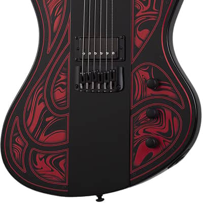 Schecter Ultra Przym Mercury Rose Gloss Black image 1