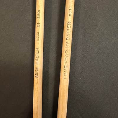 Mike Balter 61B Mallets, RE-WRAPPED, Mushroom Head Series - VERY GOOD image 8