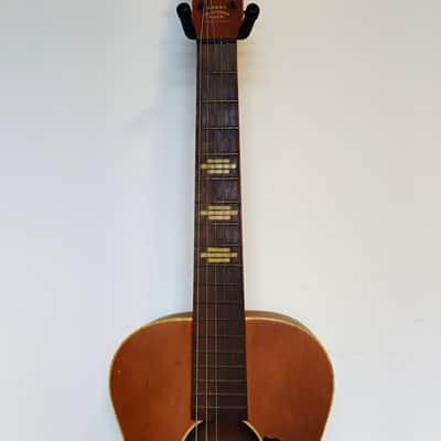 Harmony H927 "Stella" Parlor Tailpiece Guitar - 1960s - Natural - AS-IS image 3