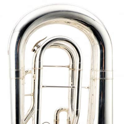 Jupiter JEP-470S Intermediate Bb Euphonium in Silver Plate SN D01052 image 8