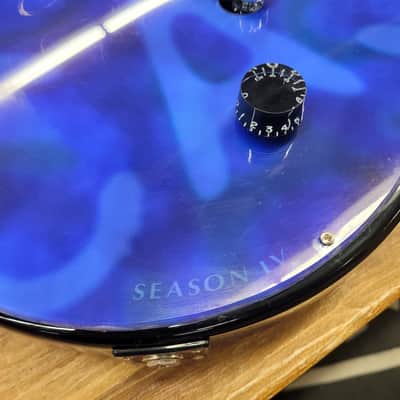 Epiphone Les Paul Junior Cold Case Season 4 Edition Signed By Chuck Berry 2006 Blue image 3