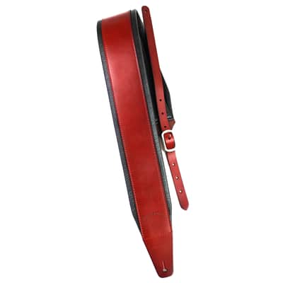 Walker And Williams FPB-03  Pro Ultra Series Bourbon Red Premium Leather Strap With Chrome Buckle image 4
