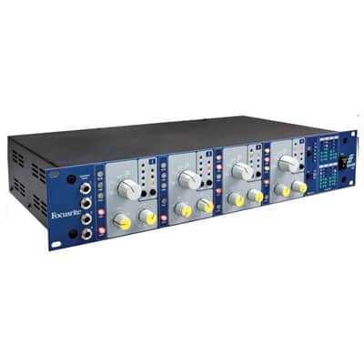 FOCUSRITE ISA 428 MKII 4 Channel Rackmount Microphone Pre-Amplifier image 5