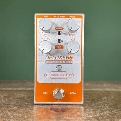 Origin Effects Deluxe55 Tweed Recreation 2024 - Present - Orange / Silver image 2