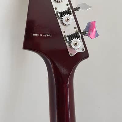 Vintage early 1960 Guyatone Hoshino Star Logo Bass Tobacco Burst Short Scale #1950 4 String Japan (MIJ) image 20