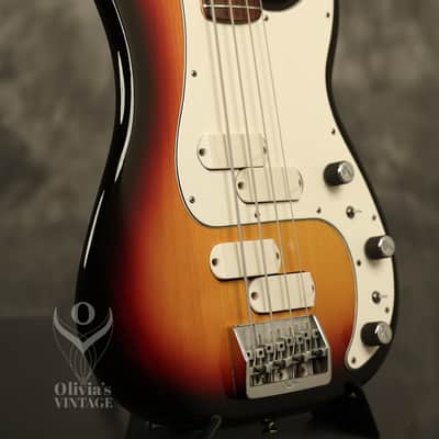 1983 Fender Precision Bass Elite II Sunburst image 9