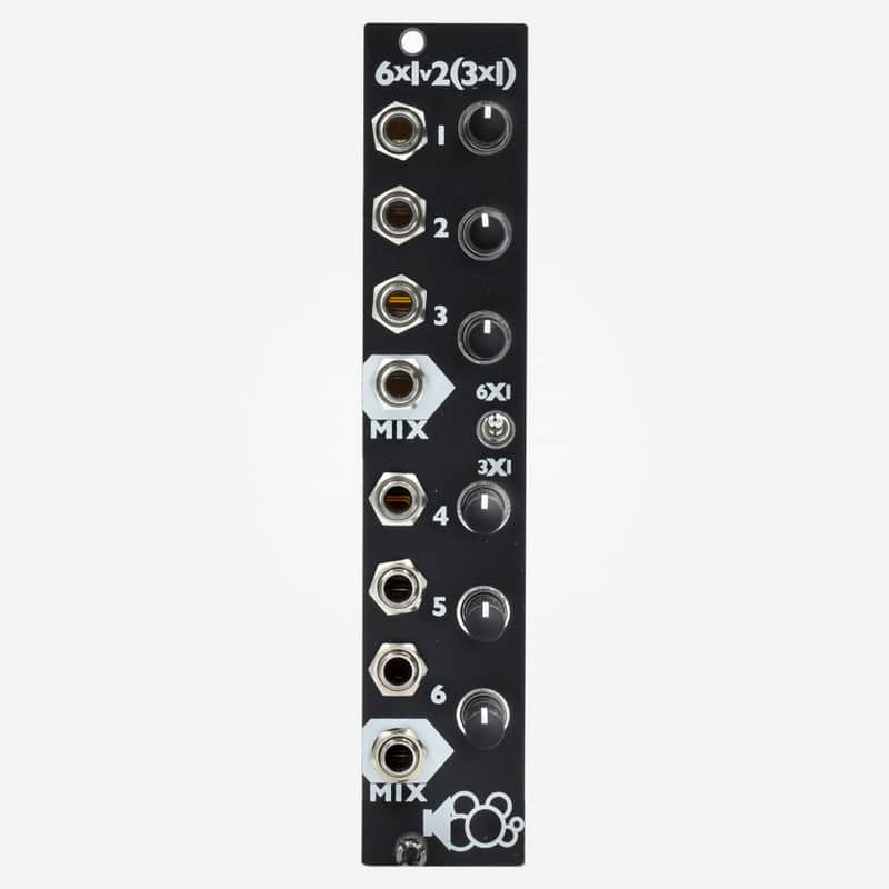 Bubblesound MIX6 Dual Multichannel Eurorack Mixer Module image 1