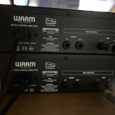 Warm Audio WA76-D Single Channel FET Compressor 2024 - Present - Black image 4