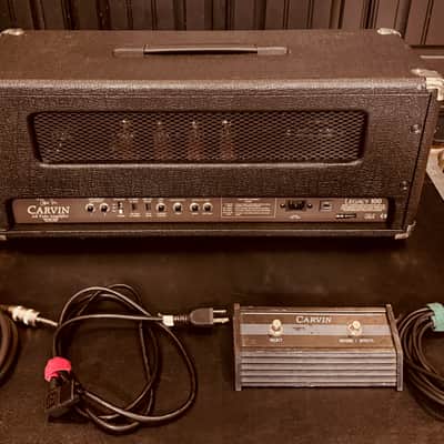 Carvin Legacy Model VL100 Steve Vai Signature 2-Channel 100-Watt Guitar Amp Head 1999 - 2008 - Brown image 3