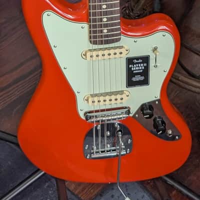 Fender Player II Jaguar Electric Guitar - Rallye Orange image 1