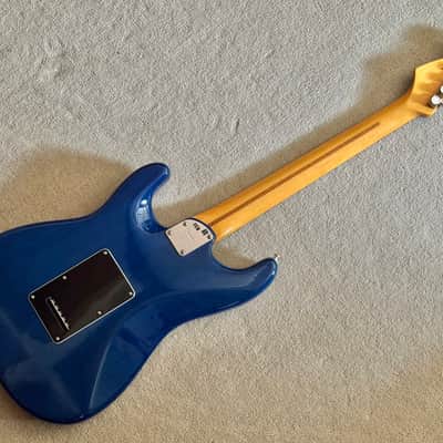 2021 Limited edition Fender American Ultra Stratocaster Denim Burst image 6