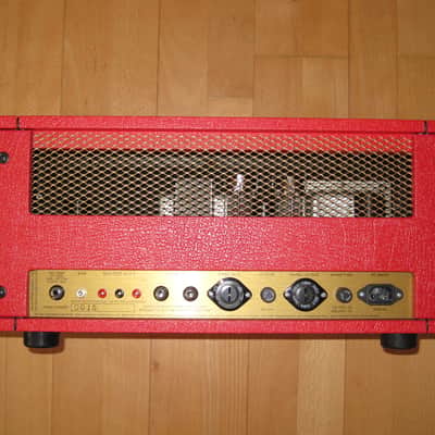 Aiken Intruder Amp Head, 30 watts, 2xEL34, Red Tolex image 2