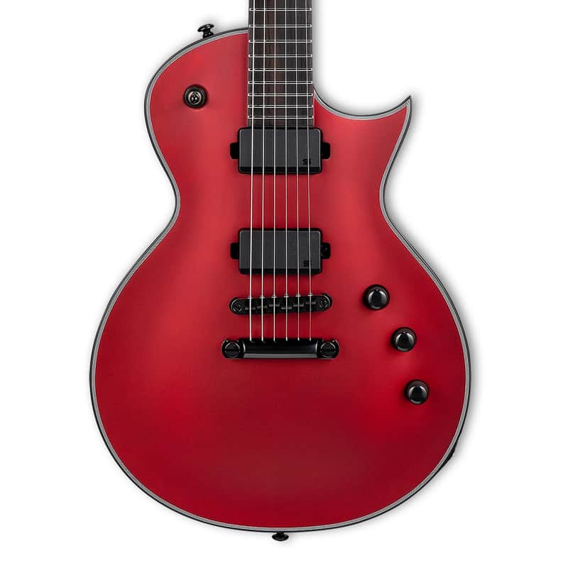 ESP LTD EC-1000 Electric Guitar - Candy Apple Red Satin image 1