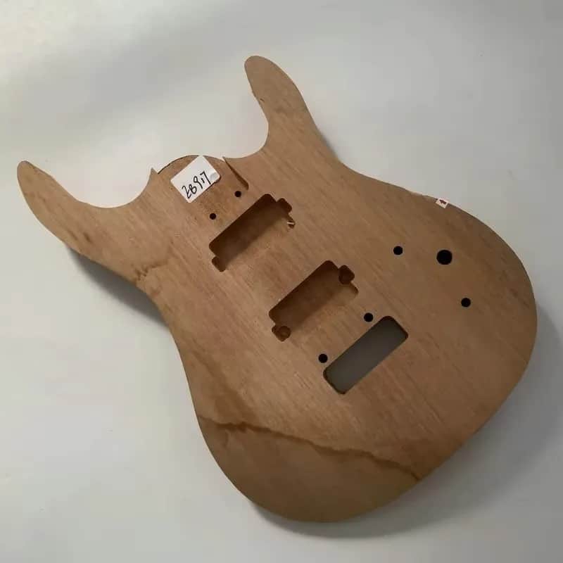 Mahogany HH Guitar Body DIY Project image 1