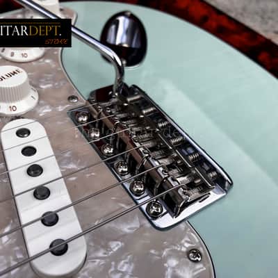 ♚SUBLIME♚FENDER Custom Shop CUSTOM Stratocaster♚TRANS SURF GREEN♚AAA ROASTED♚£5199 image 9