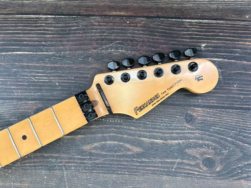 80s FERNANDES FST Neck with Locking Nut Made in Japan image 1