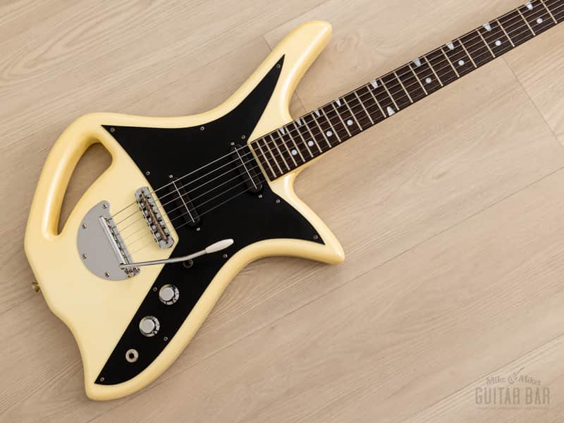 1999 Guyatone Telstar LG-160T Vintage Reissue Pearl White, Japan