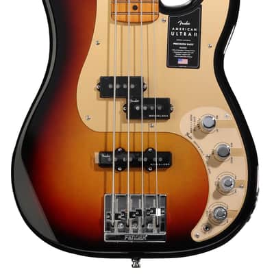 Fender American Ultra II Precision Bass - Ultraburst with Maple Fingerboard image 1