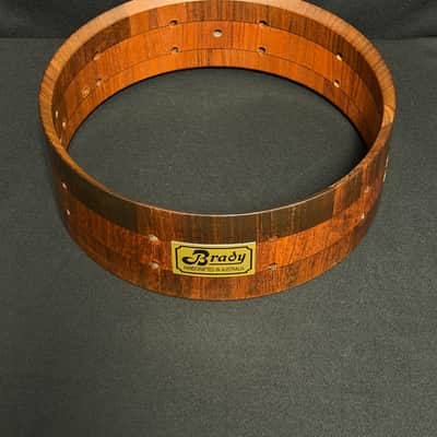 Brady Block Jarrah wood 14" x 4,5" Snare Drum Early 1990's image 16