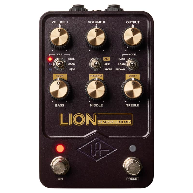 Universal Audio UAFX Lion '68 Super Lead Amp Pedal image 1