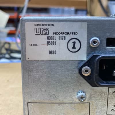 Urei 1178 Dual Peak Stereo Limiter Compressor Vintage Rare image 9