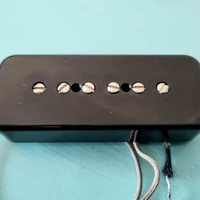 Gibson P-90 Soapbar Pickup Neck Position/ Low Wind - Black image 3