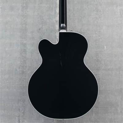 Gretsch Falcon Hollow Body with String-Thru Bigsby and Chrome Hardware Ebony Fingerboard Black image 4