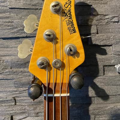 Ernie Ball Music Man Stingray SR4 3EQ RN 1993 - Translucent Gold image 5
