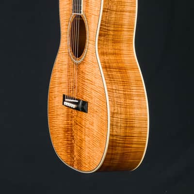 Bourgeois LDBO-12/S Custom All Flamed Koa 12-Fret with Slotted Headstock NEW image 14