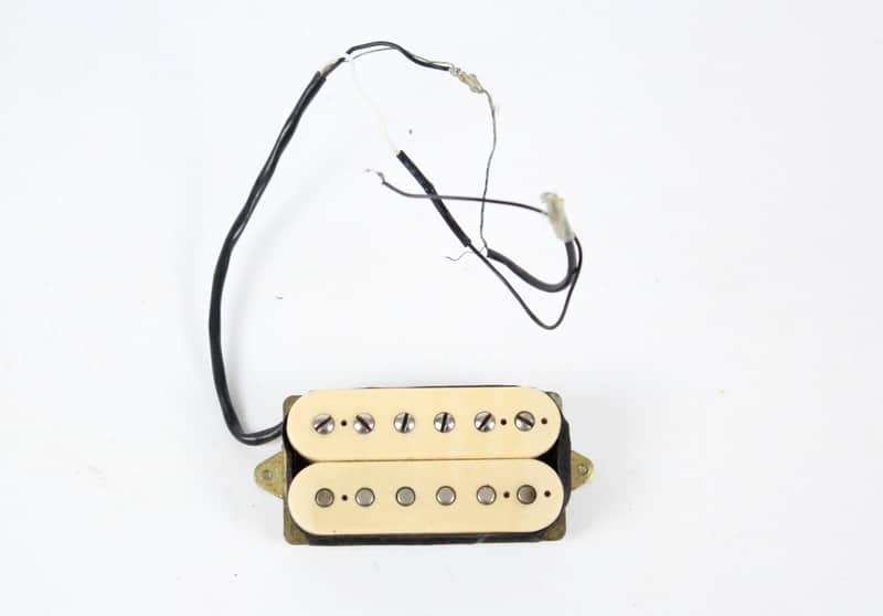 1970s-1980s Vintage DiMarzio PAF Double Cream USA for Gibson Humbucker Pickup image 1