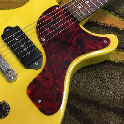Greco EJR59-60D Junior Double-cut TV Yellow, 1986 image 9