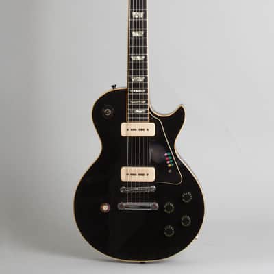 Gibson  Les Paul Pro Deluxe Solid Body Electric Guitar (1977), ser. #06113357, original molded black plastic hard shell case. image 1