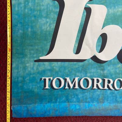 Ibanez Guitars 80’s-90’s - Dealer Banner Sign Vintage Cloth image 4
