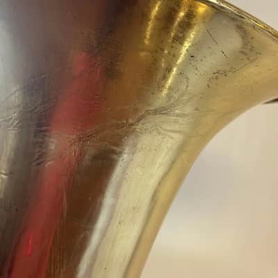 Very Clean Used Yamaha YBB-641 Concert BBb Tuba in Yellow Brass,Lacquered, good valves; with Case, Mouthpiece image 5