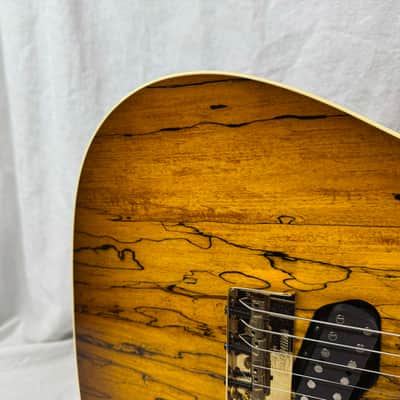 Warmoth Singlecut T-style Guitar by Houston Electric Guitar Jerry DeLue image 3