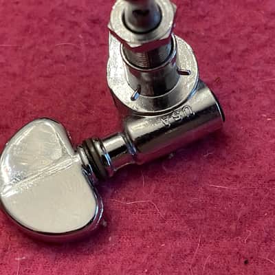 vintage 1960's - 1970's MINTY Grover USA tuners for Martin D-28 Gibson Les Paul S1 Marauder es-335 SG 175 Flying V image 3