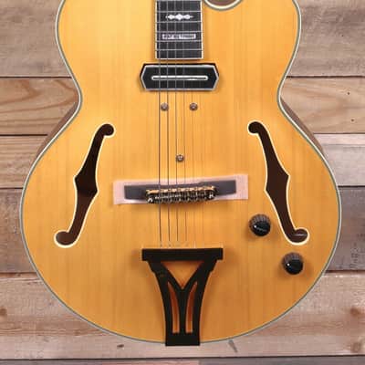 Ibanez Pat Metheny Signature PM3C Hollowbody Guitar Natural Amber  w/ Case image 1