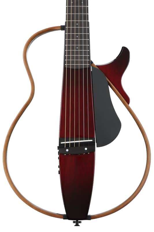 Yamaha SLG200S Silent Guitar - Crimson Red Burst image 1