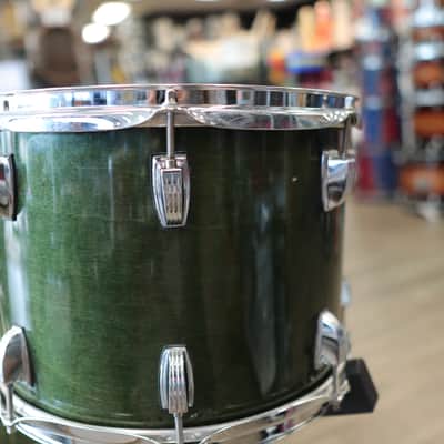 Pre-Owned Ludwig Classic Maple 3-PC Shell Pack 14/16/24 (Green Lacquer) imagen 9